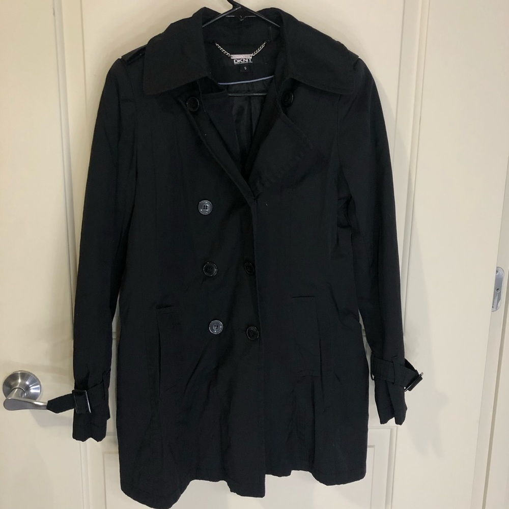 Black DKNY Women’s Trench Coat